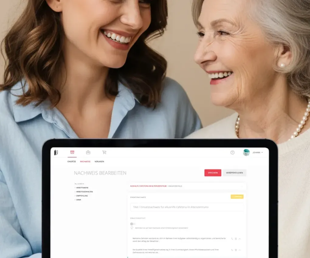 Referenzprojekt für benevol